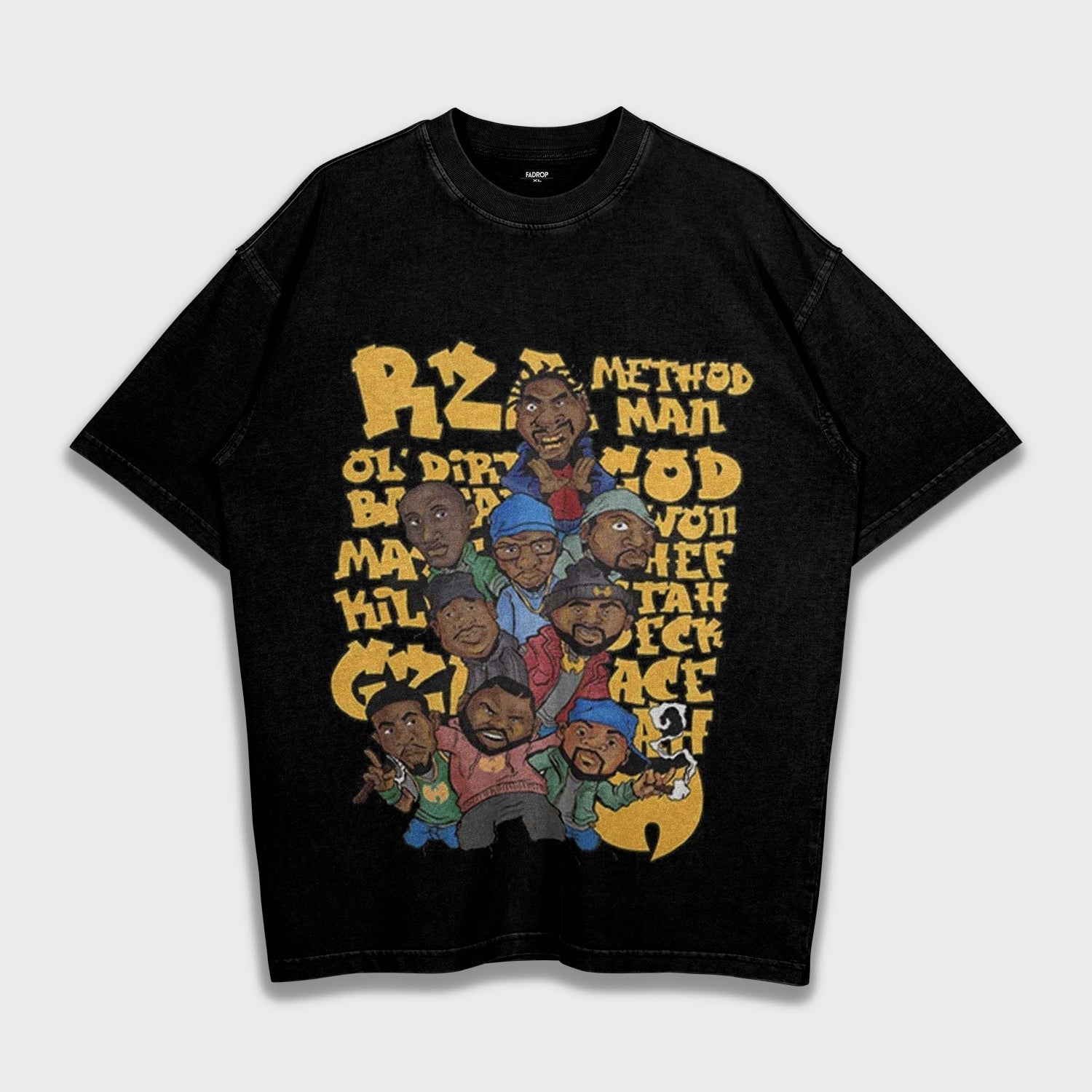 Wu-Tang Clan - Loose Fit Heavyweight T-Shirt