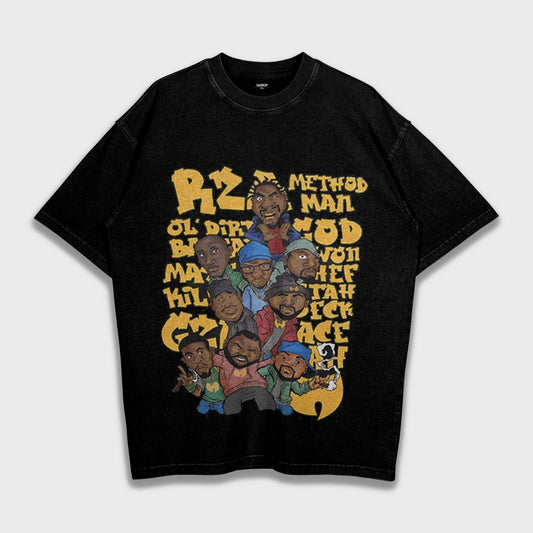 Wu-Tang Clan - Loose Fit Heavyweight T-Shirt