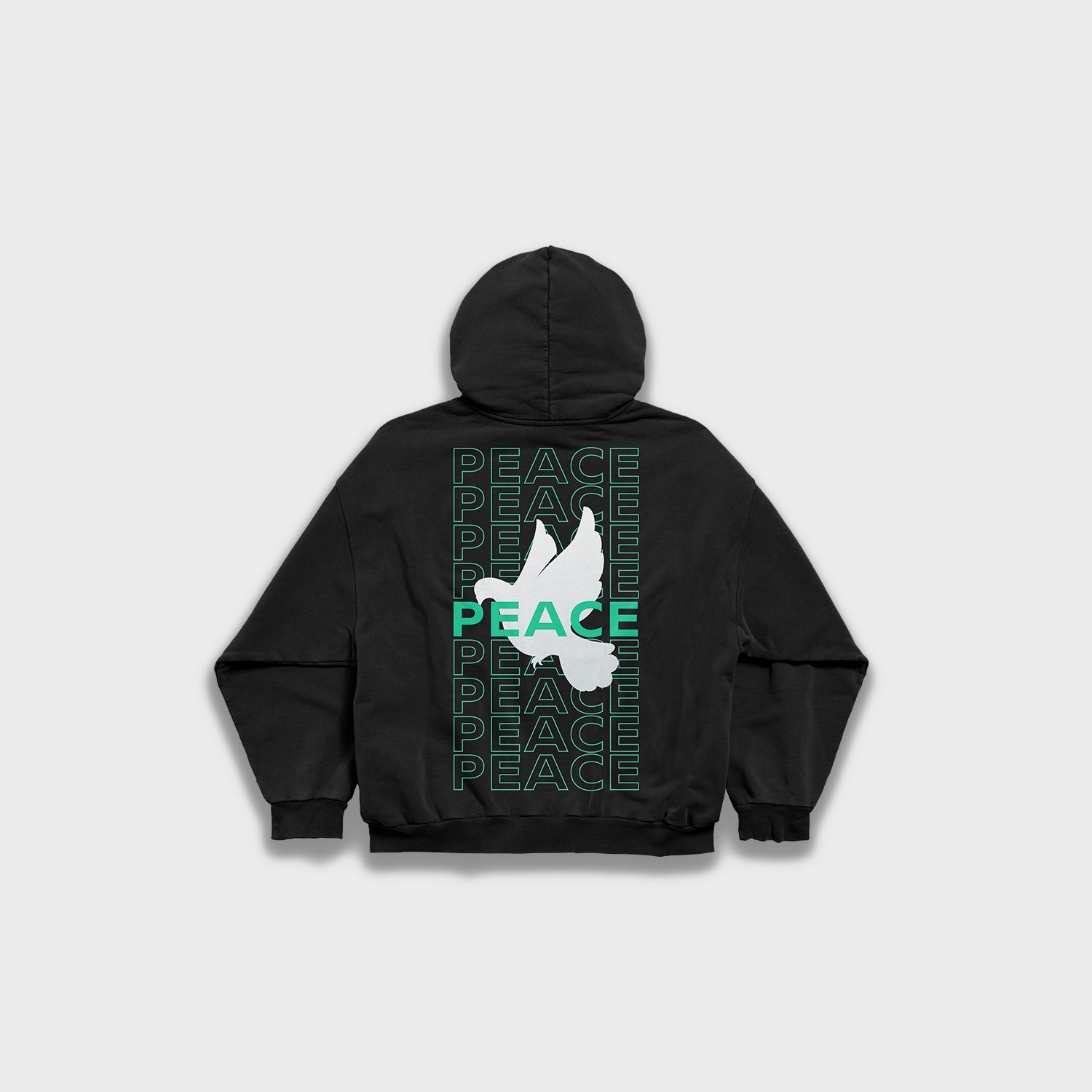 Peace - Loose Fit Heavyweight Hoodie