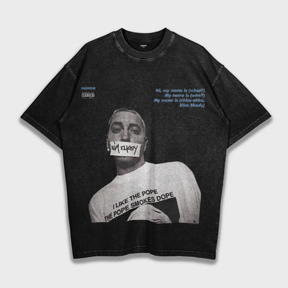 Eminem - Loose Fit Heavyweight T-Shirt