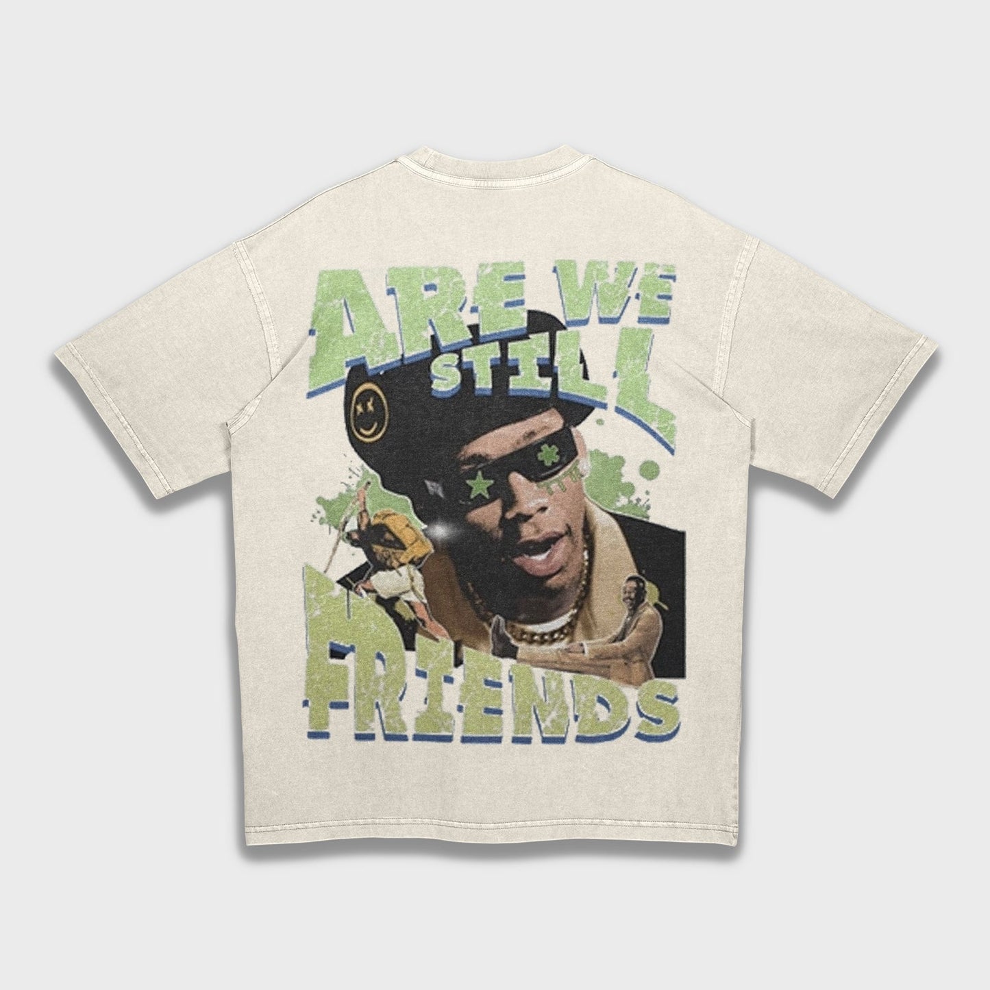 Tyler Taylor The Creator - Loose Fit Heavyweight T-Shirt