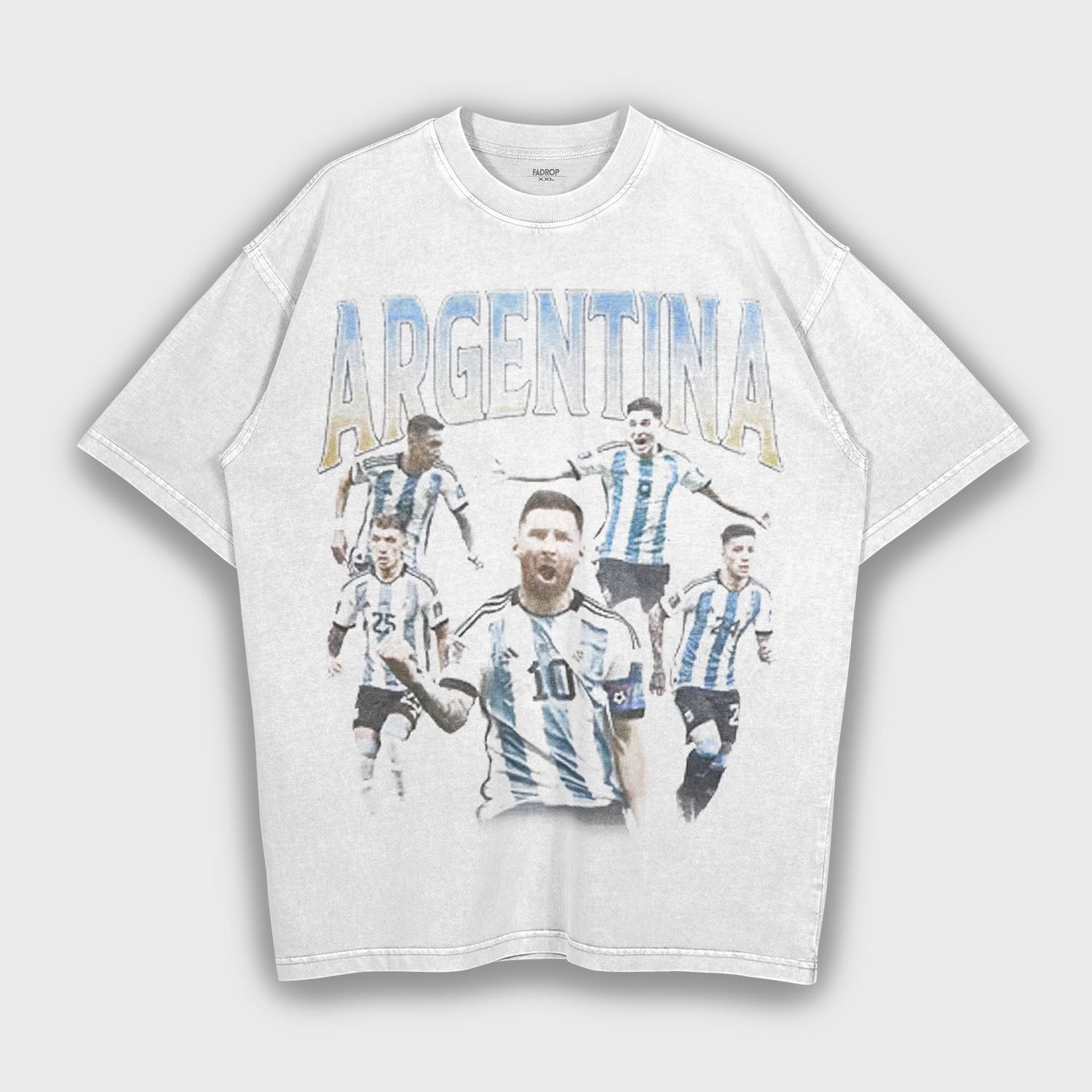 Lionel Messi - Loose Fit Heavyweight T-Shirt