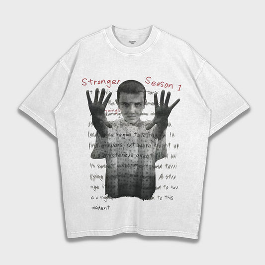 Stranger Things - Loose Fit Heavyweight T-Shirt