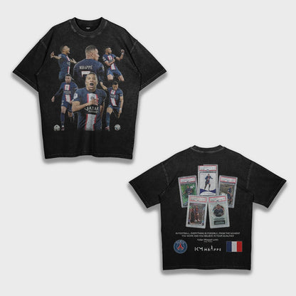 Kylian Mbappé - Loose Fit Heavyweight T-Shirt