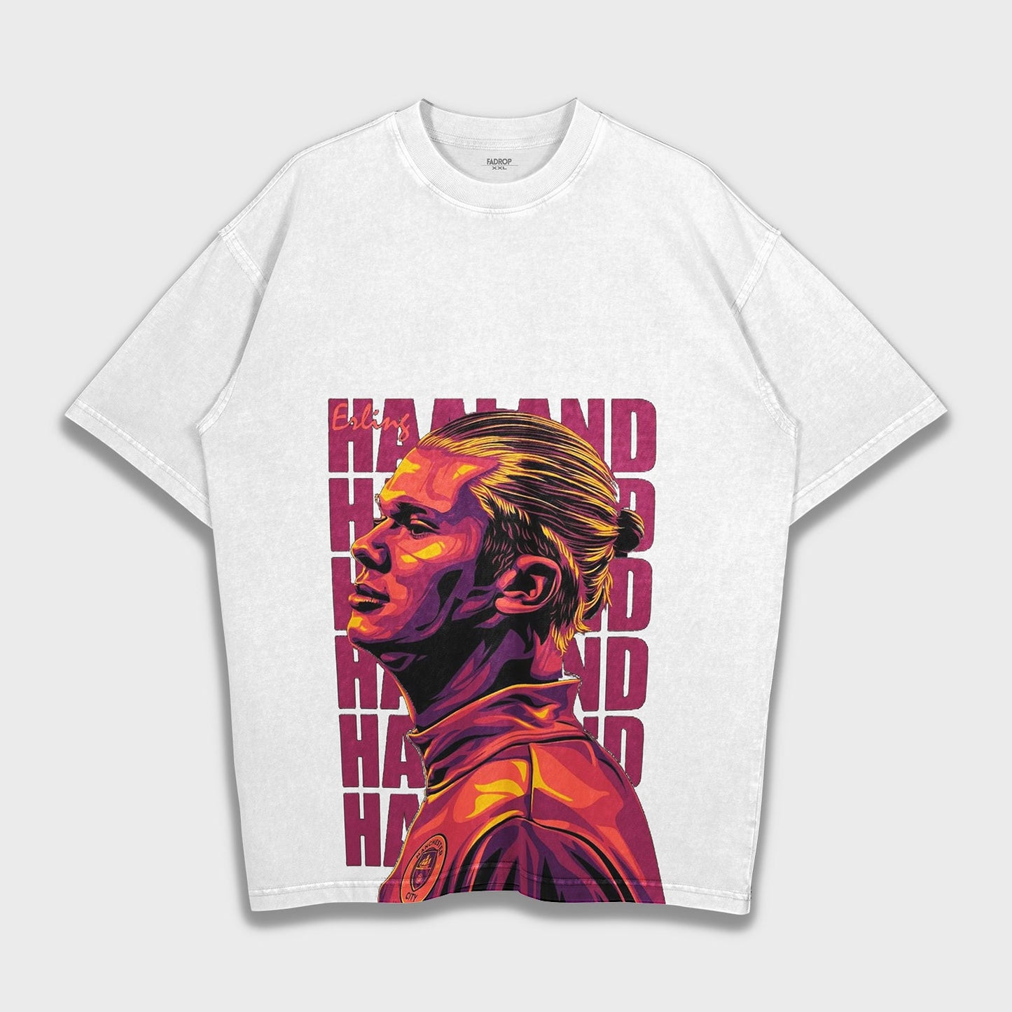 Erling Haaland - Loose Fit Heavyweight T-Shirt