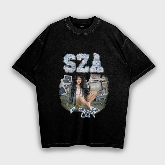SZA - Loose Fit Heavyweight T-Shirt