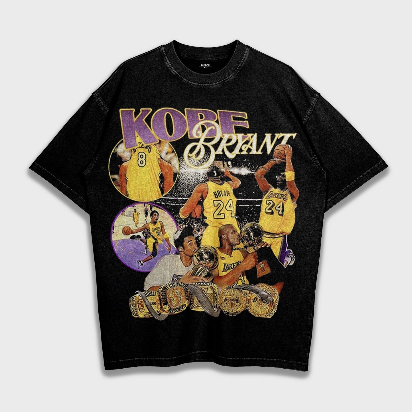 Kobe Bryant - Loose Fit Heavyweight T-Shirt