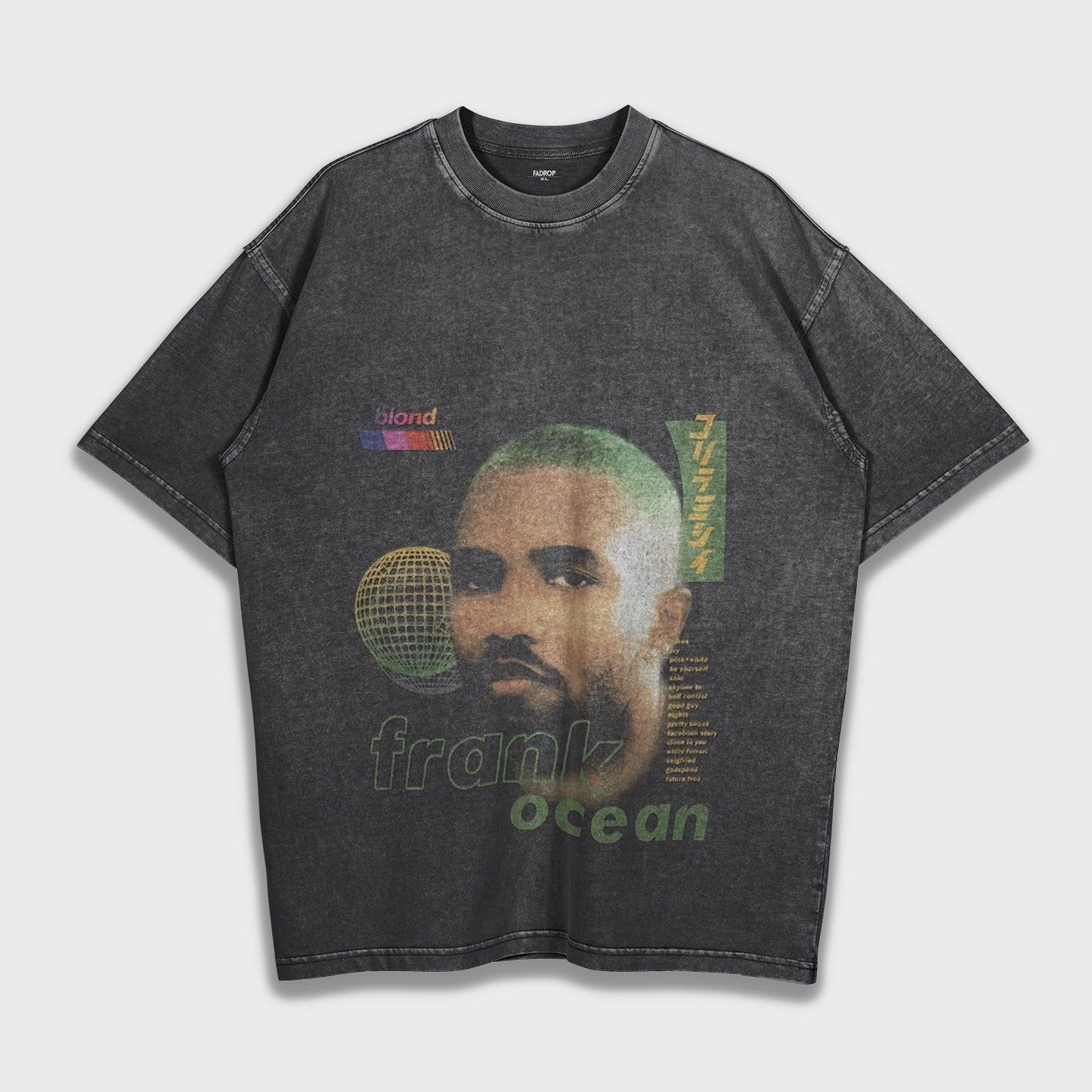 Frank Ocean - Loose Fit Heavyweight T-Shirt