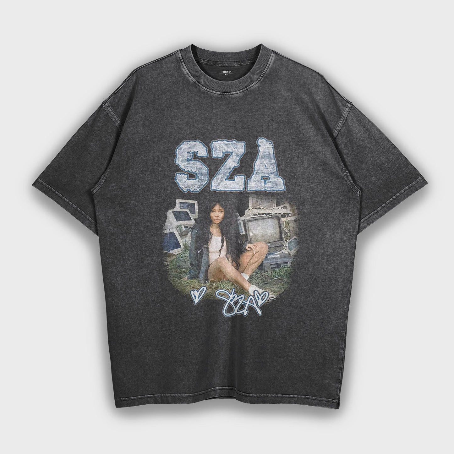 SZA - Loose Fit Heavyweight T-Shirt
