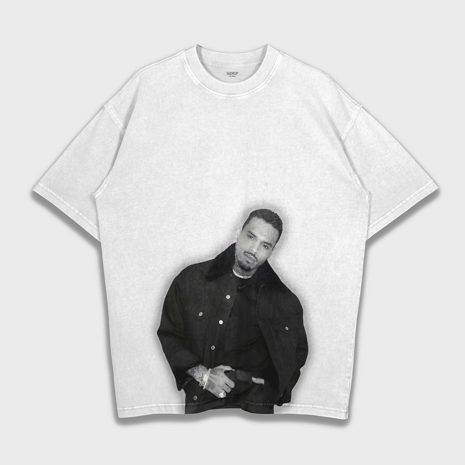 Chris Brown - Loose Fit Heavyweight T-Shirt