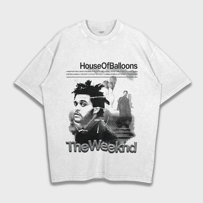 The Weeknd - Loose Fit Heavyweight T-Shirt