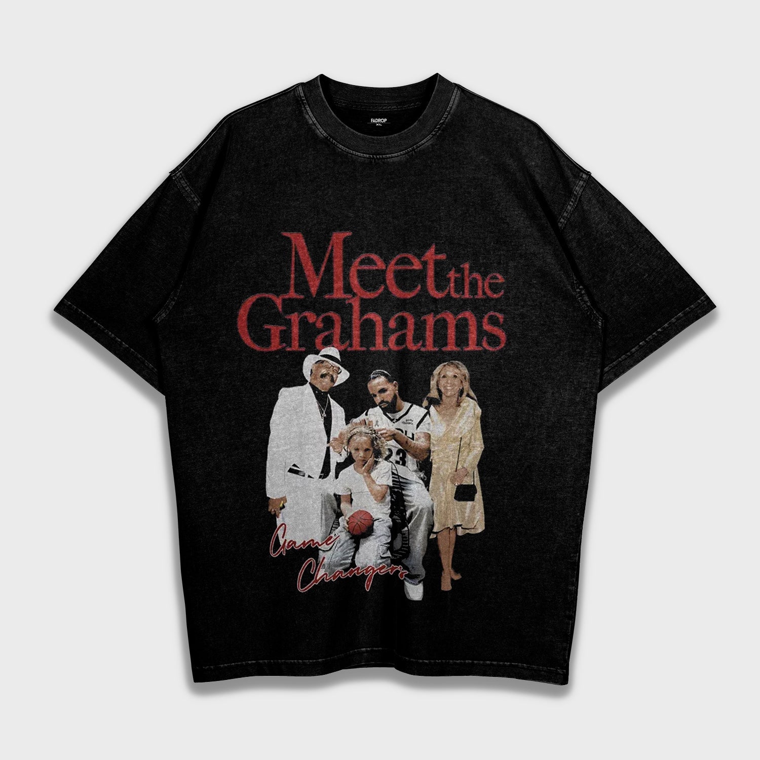 Meet the grahams - Loose Fit Heavyweight T-Shirt
