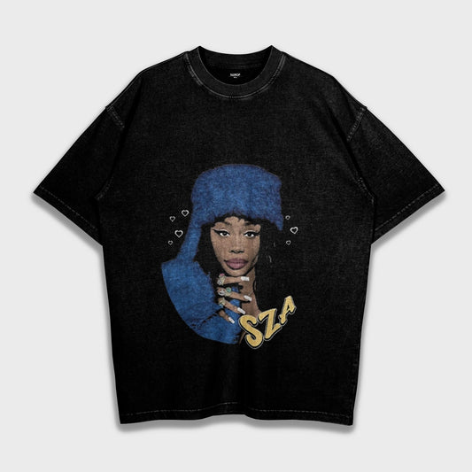 SZA - Loose Fit Heavyweight T-Shirt