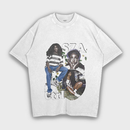 SZA - Loose Fit Heavyweight T-Shirt