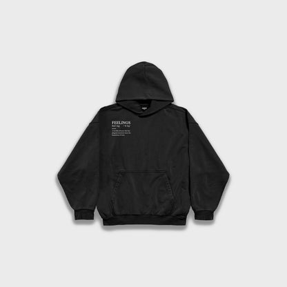 Feelings - Heavy Loose Hoodie