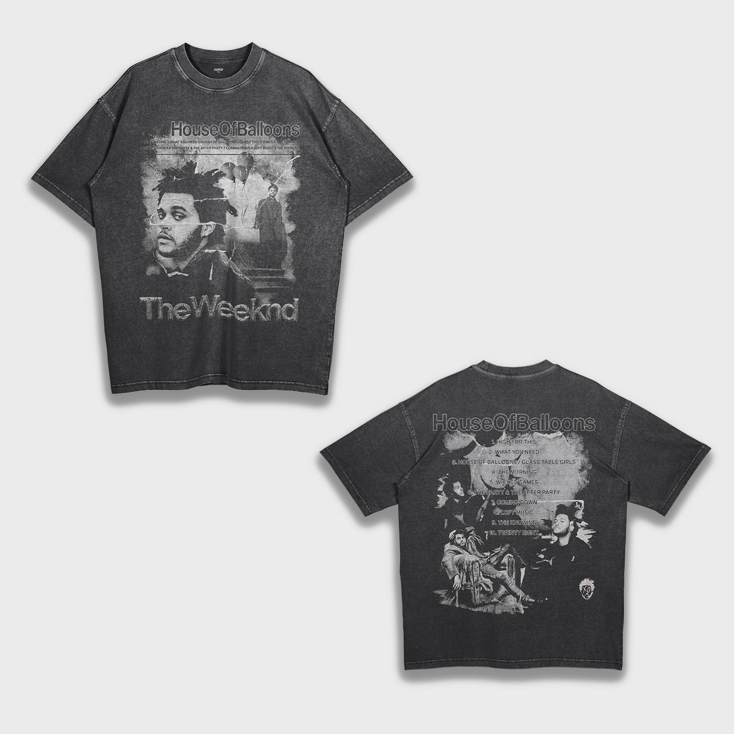 The Weeknd - Loose Fit Heavyweight T-Shirt