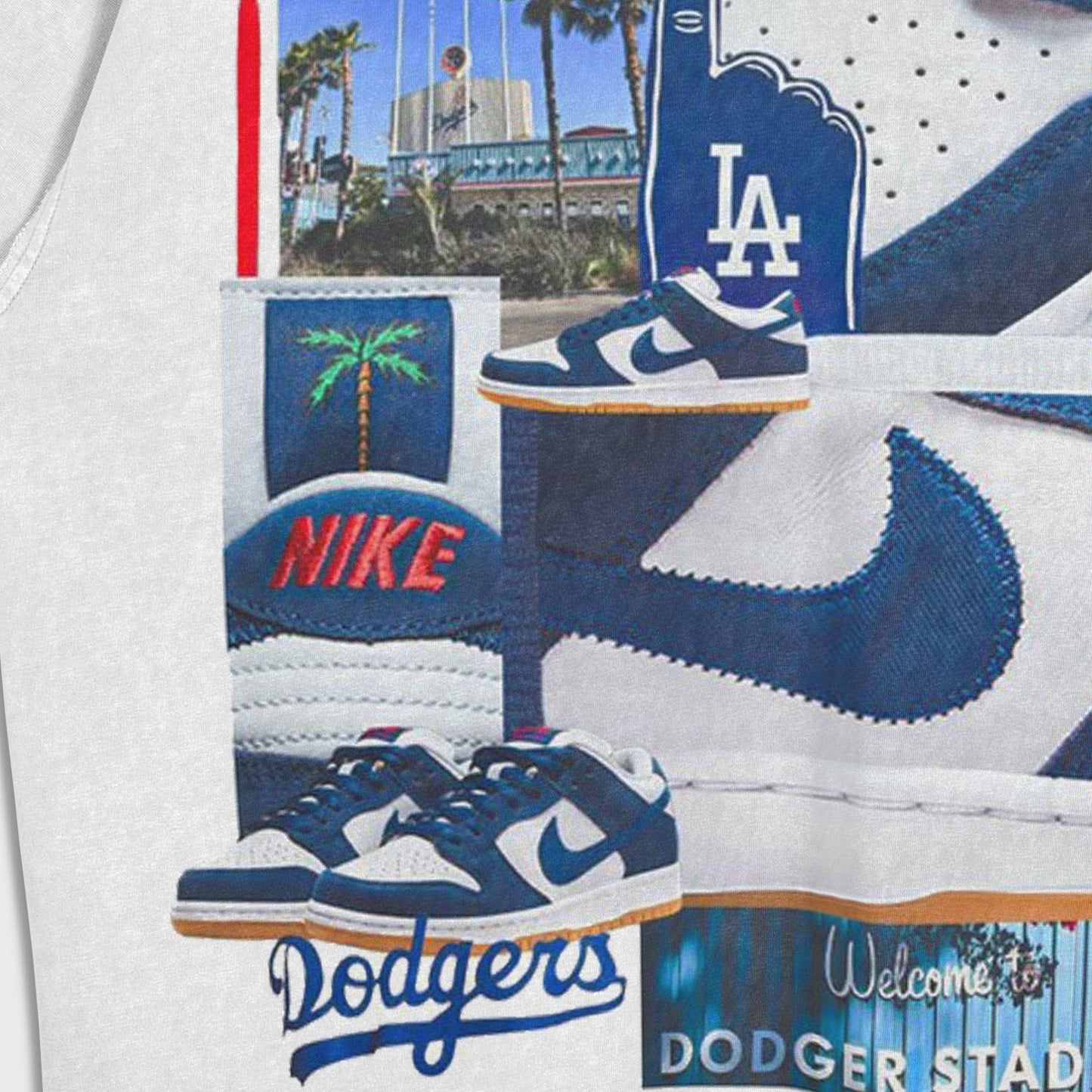 Los Angeles Dodgers sneakers - Loose Fit Heavyweight T-Shirt