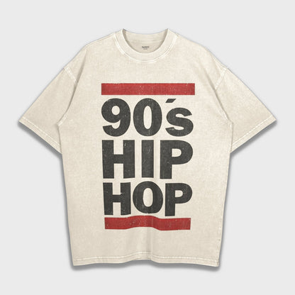 90's Hip Hop - Loose Fit Heavyweight T-Shirt