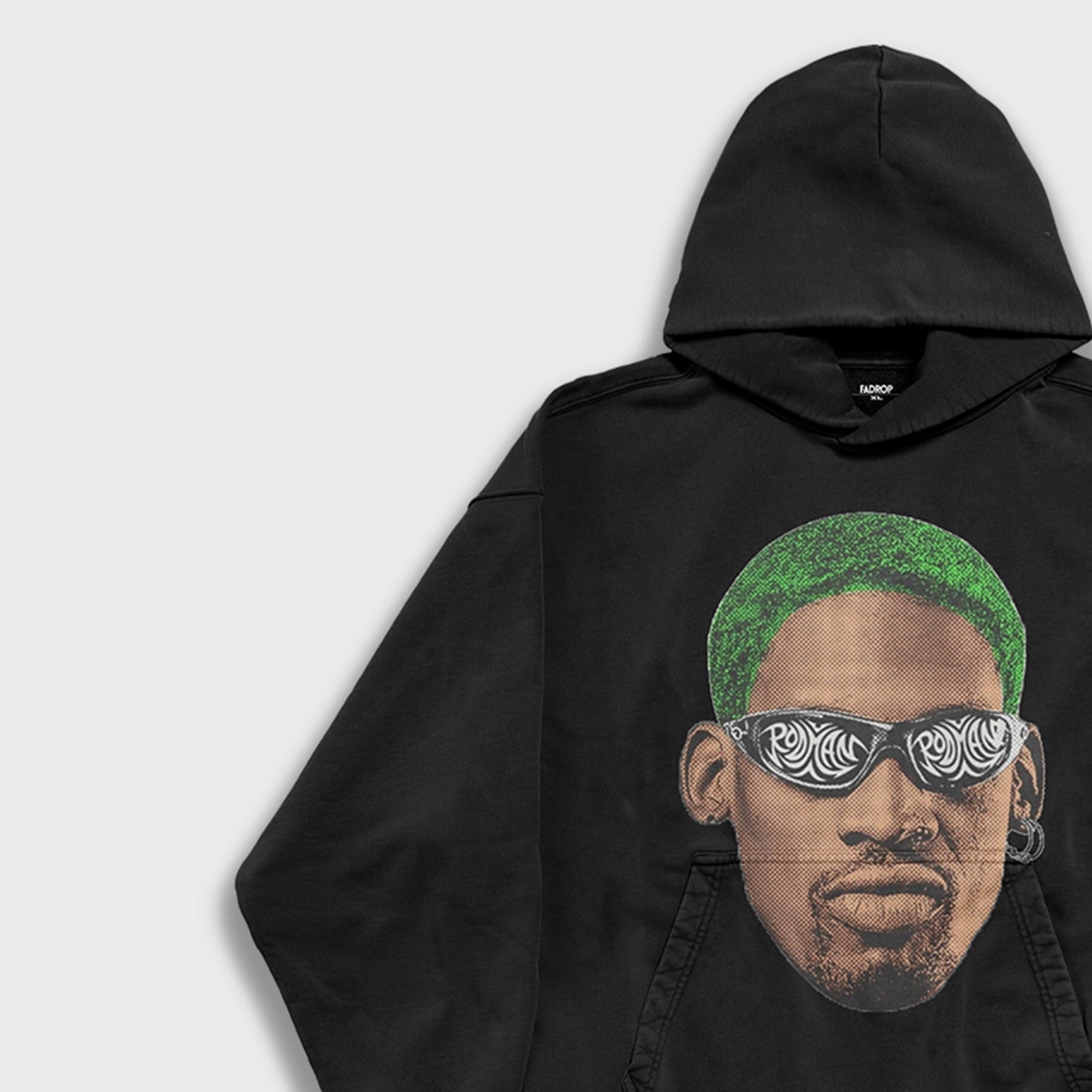 Dennis Rodman - Loose Fit Heavyweight Hoodie