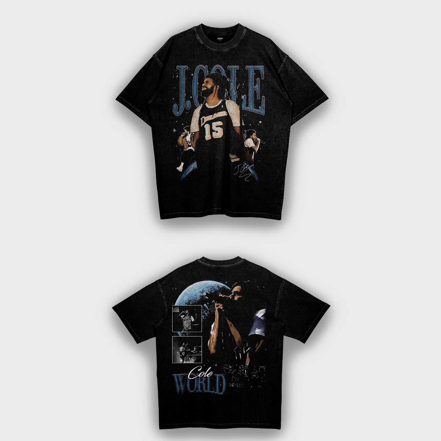 J. Cole - Loose Fit Heavyweight T-Shirt