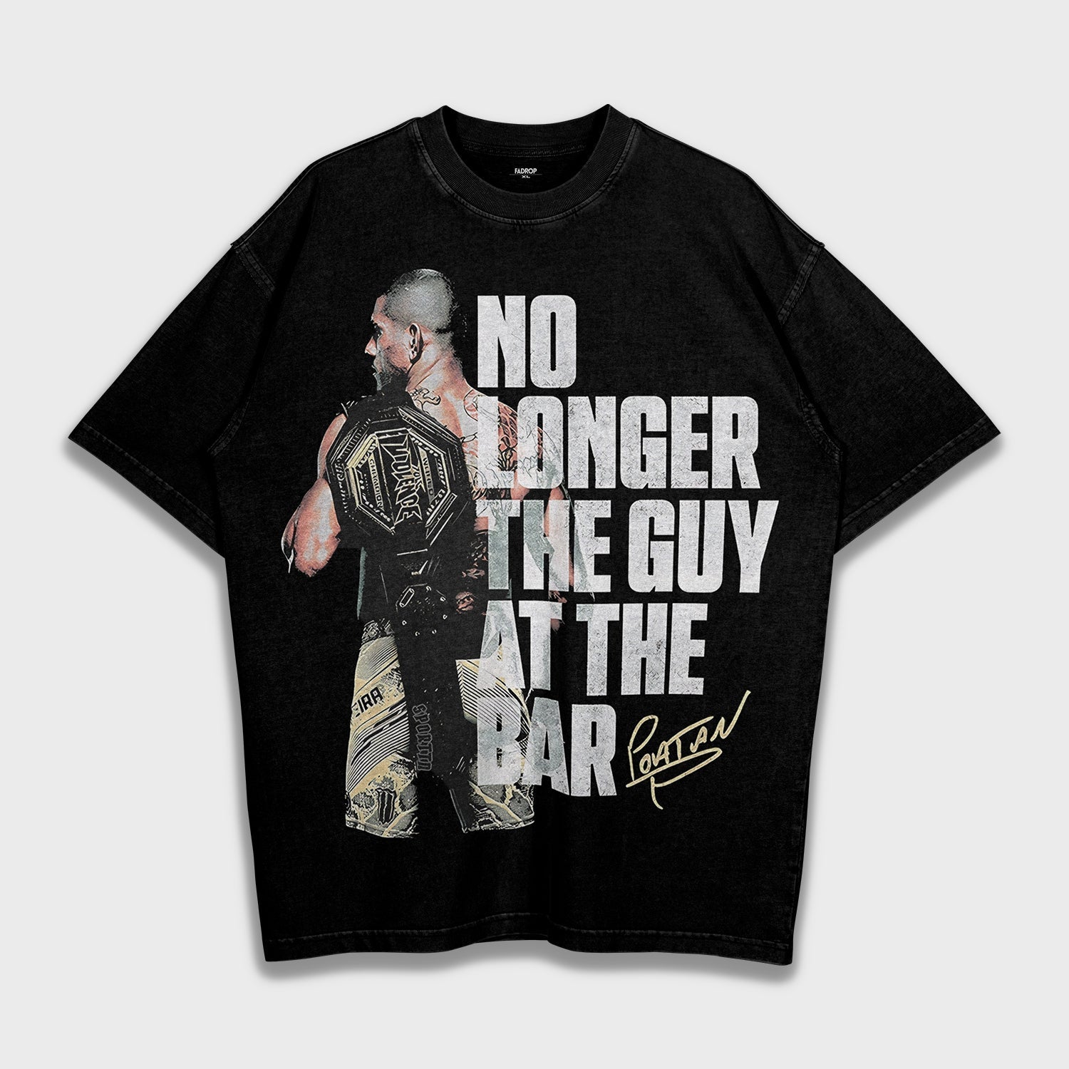 Dustin Poirier - Loose Fit Heavyweight T-Shirt