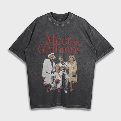 Meet the grahams - Loose Fit Heavyweight T-Shirt
