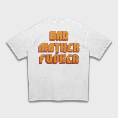 Pulp Fiction Movie Jules Winnfield (Samuel L. Jackson) - Loose Fit Heavyweight T-Shirt
