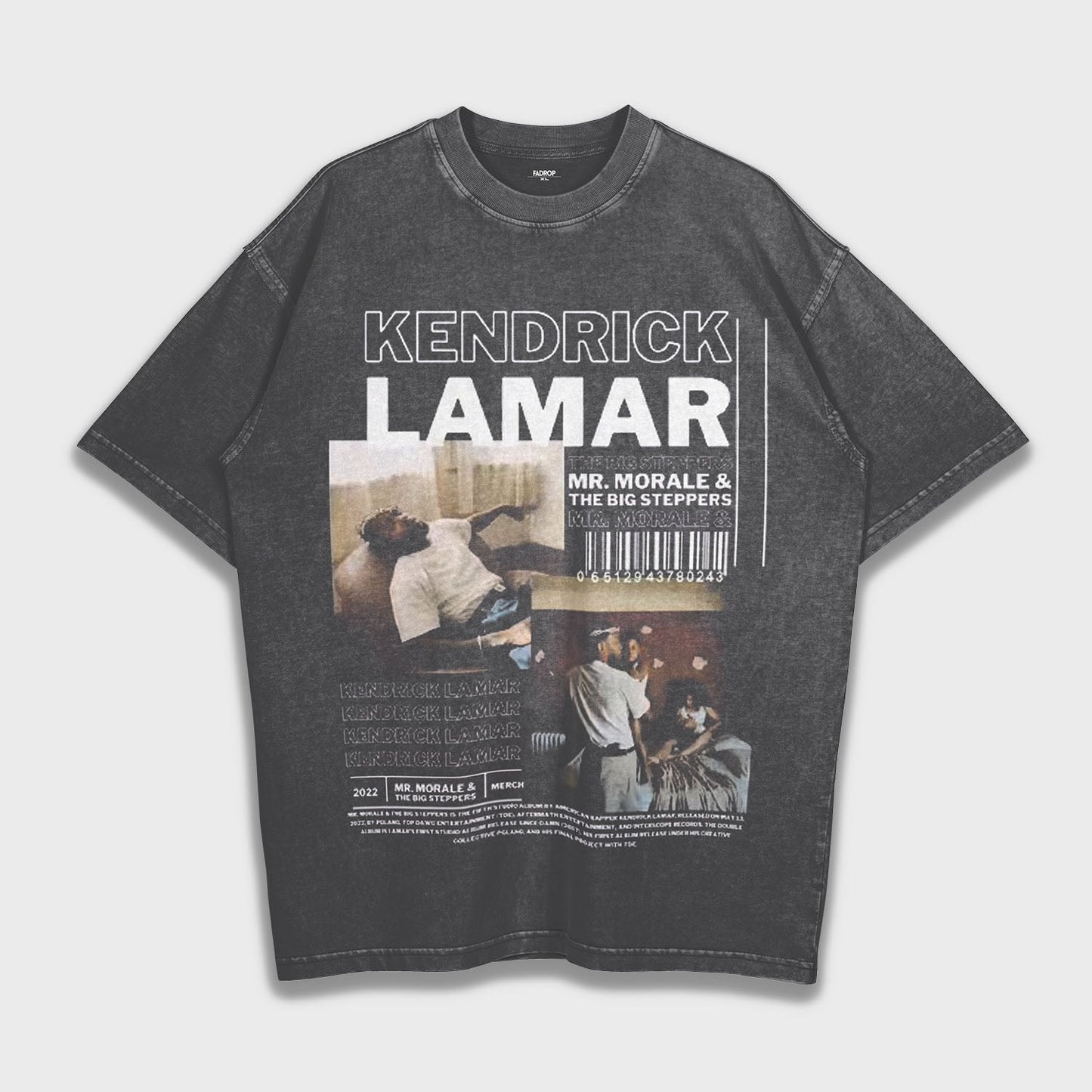 Kendrick Lamar - Loose Fit Heavyweight T-Shirt
