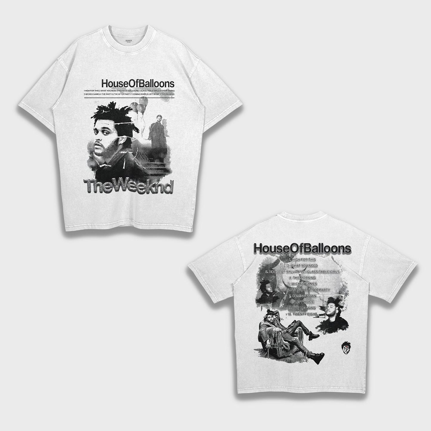 The Weeknd - Loose Fit Heavyweight T-Shirt