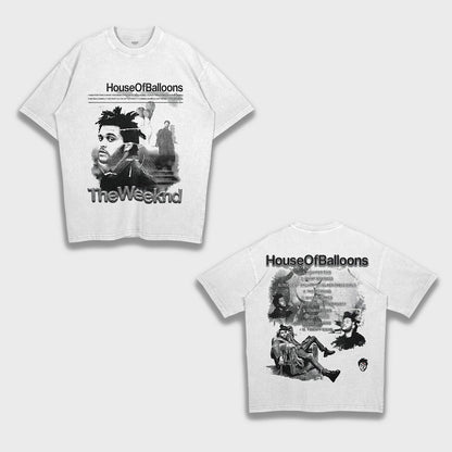 The Weeknd - Loose Fit Heavyweight T-Shirt