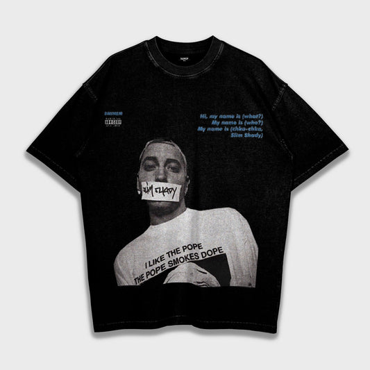Eminem - Loose Fit Heavyweight T-Shirt