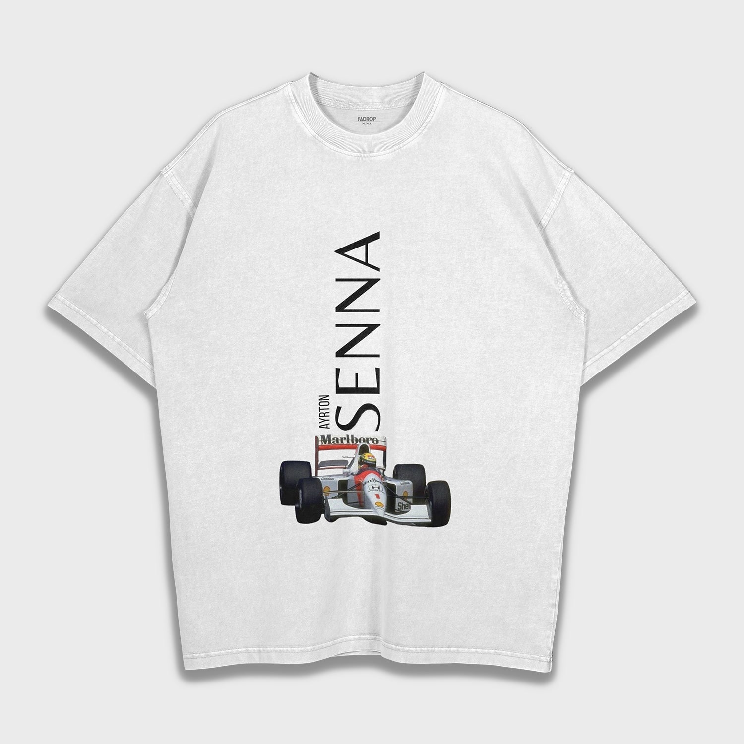 Ayrton Senna - Loose Fit Heavyweight T-Shirt