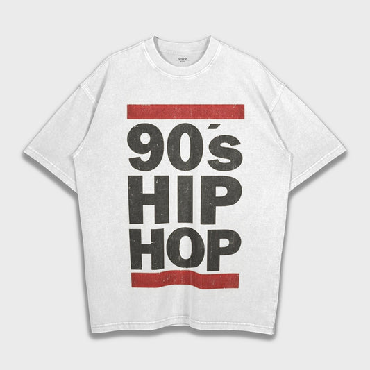 90's Hip Hop - Loose Fit Heavyweight T-Shirt