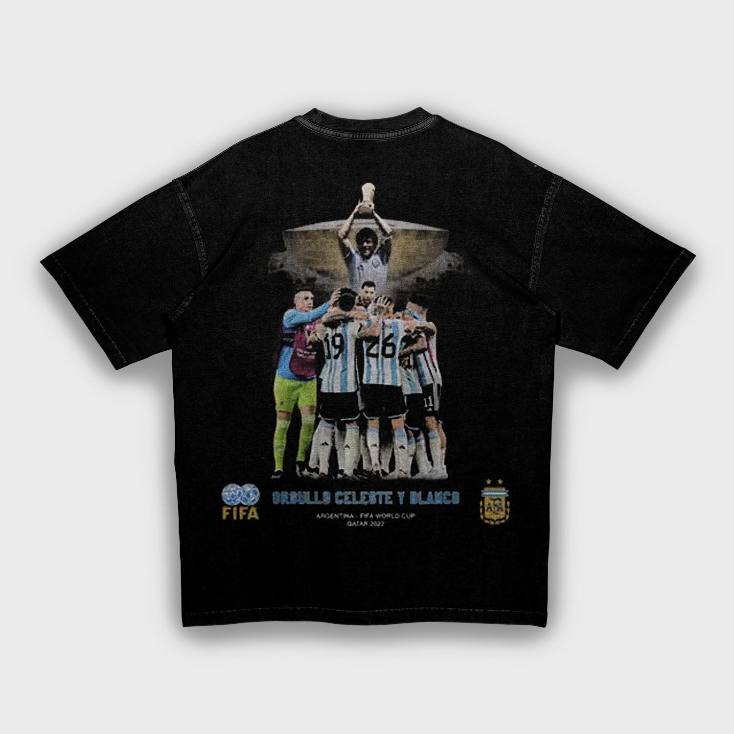 Lionel Messi - Loose Fit Heavyweight T-Shirt