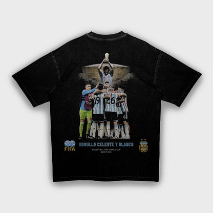 Lionel Messi - Loose Fit Heavyweight T-Shirt