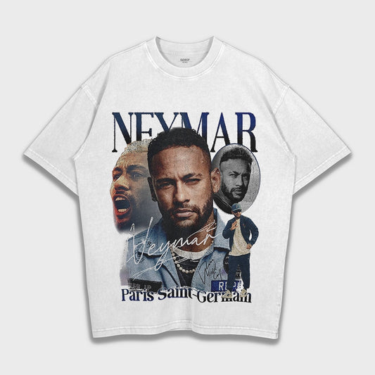 Neymar - Loose Fit Heavyweight T-Shirt