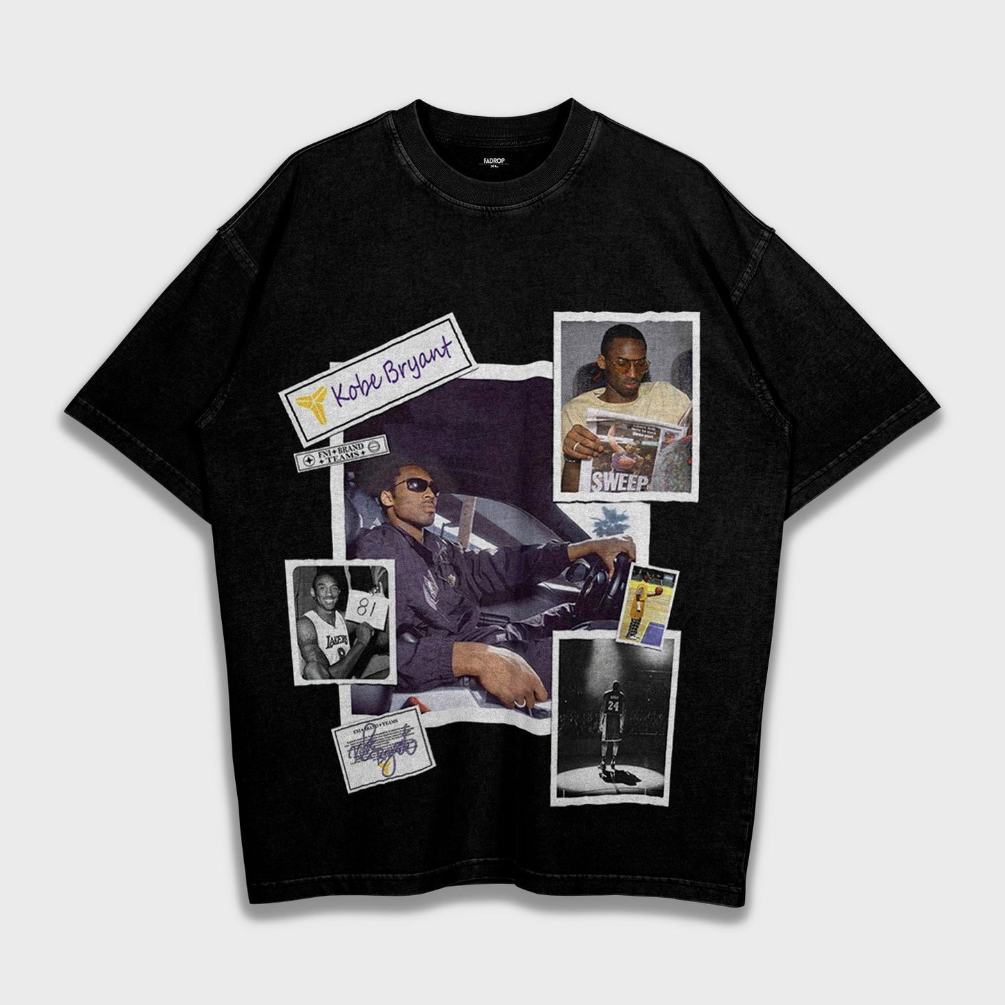 Kobe Bryant - Loose Fit Heavyweight T-Shirt