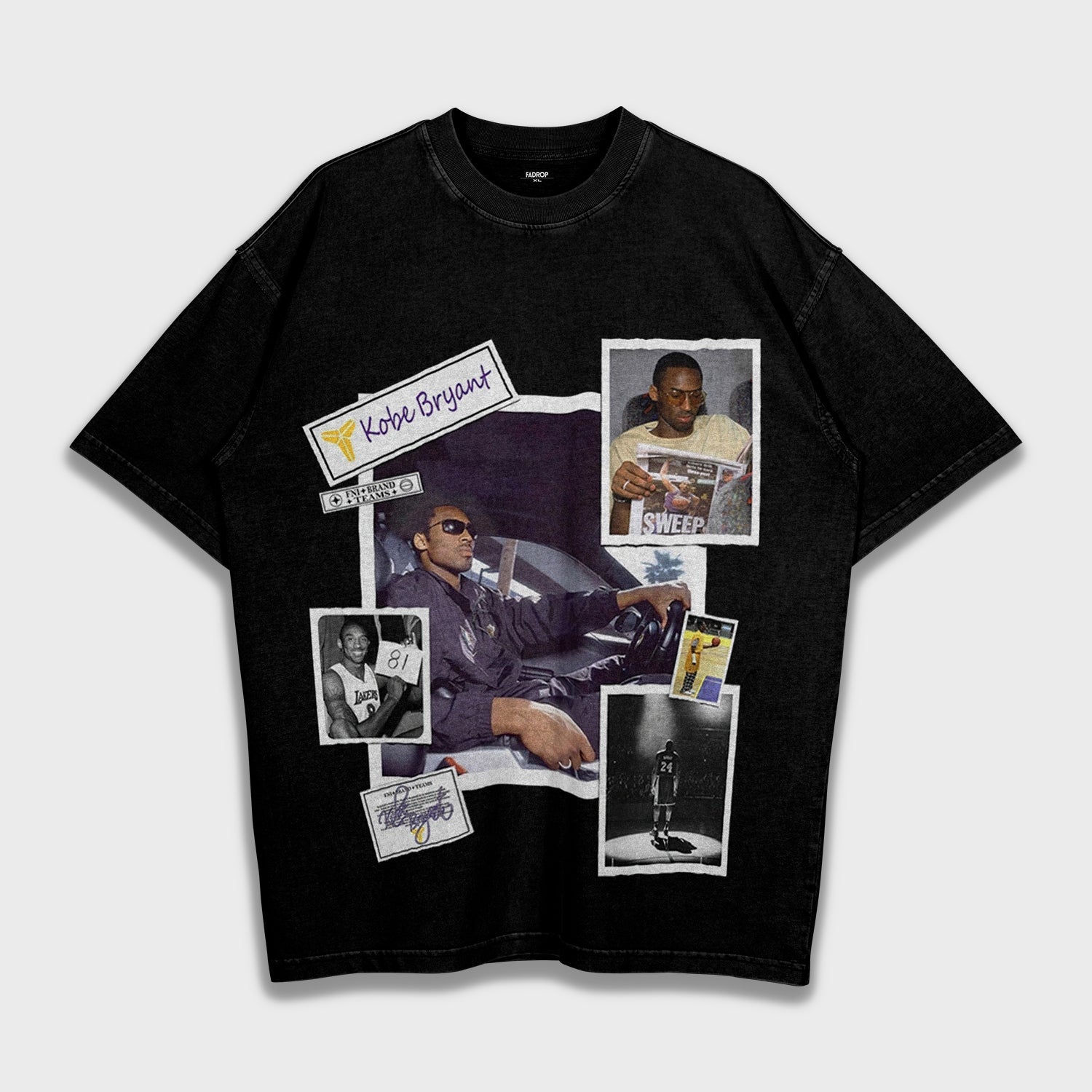 Kobe Bryant - Loose Fit Heavyweight T-Shirt