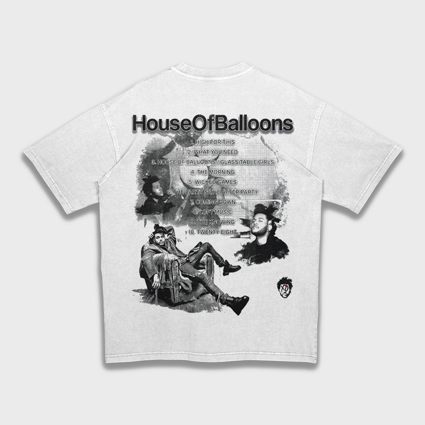 The Weeknd - Loose Fit Heavyweight T-Shirt