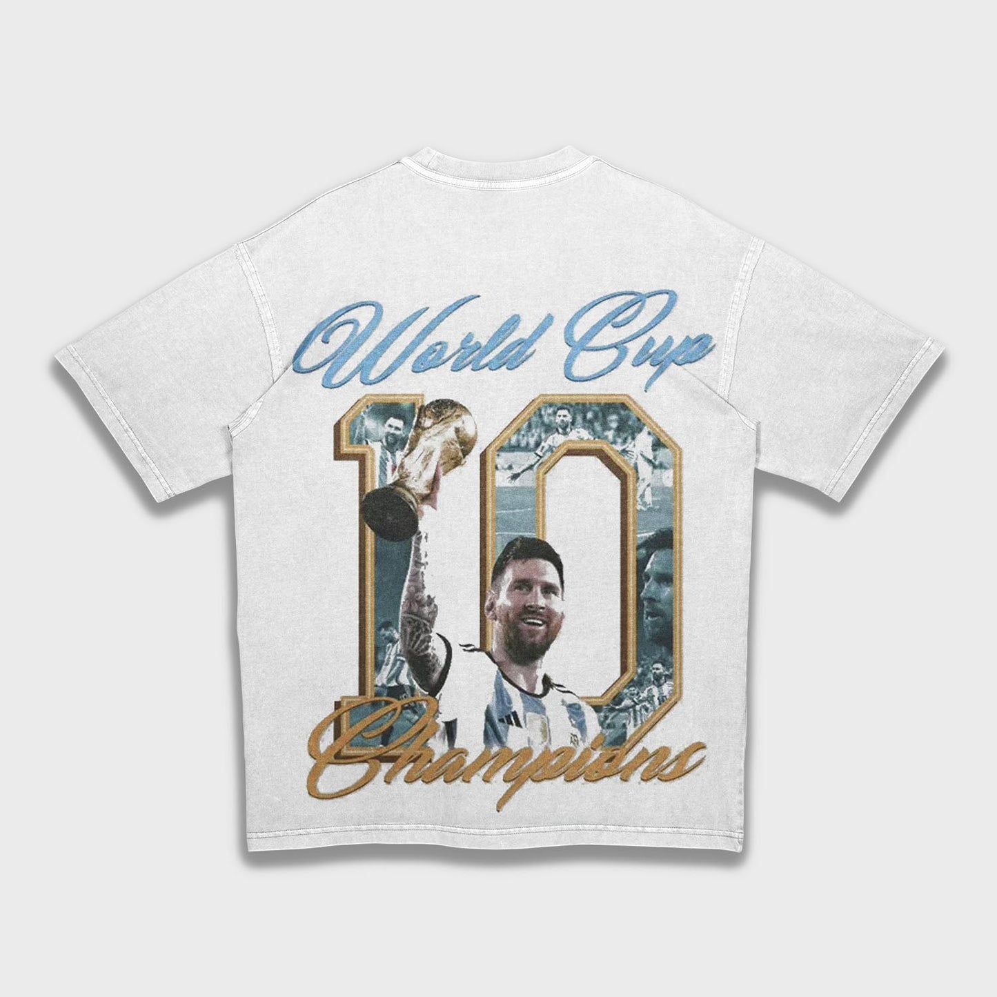 Lionel Messi - Loose Fit Heavyweight T-Shirt