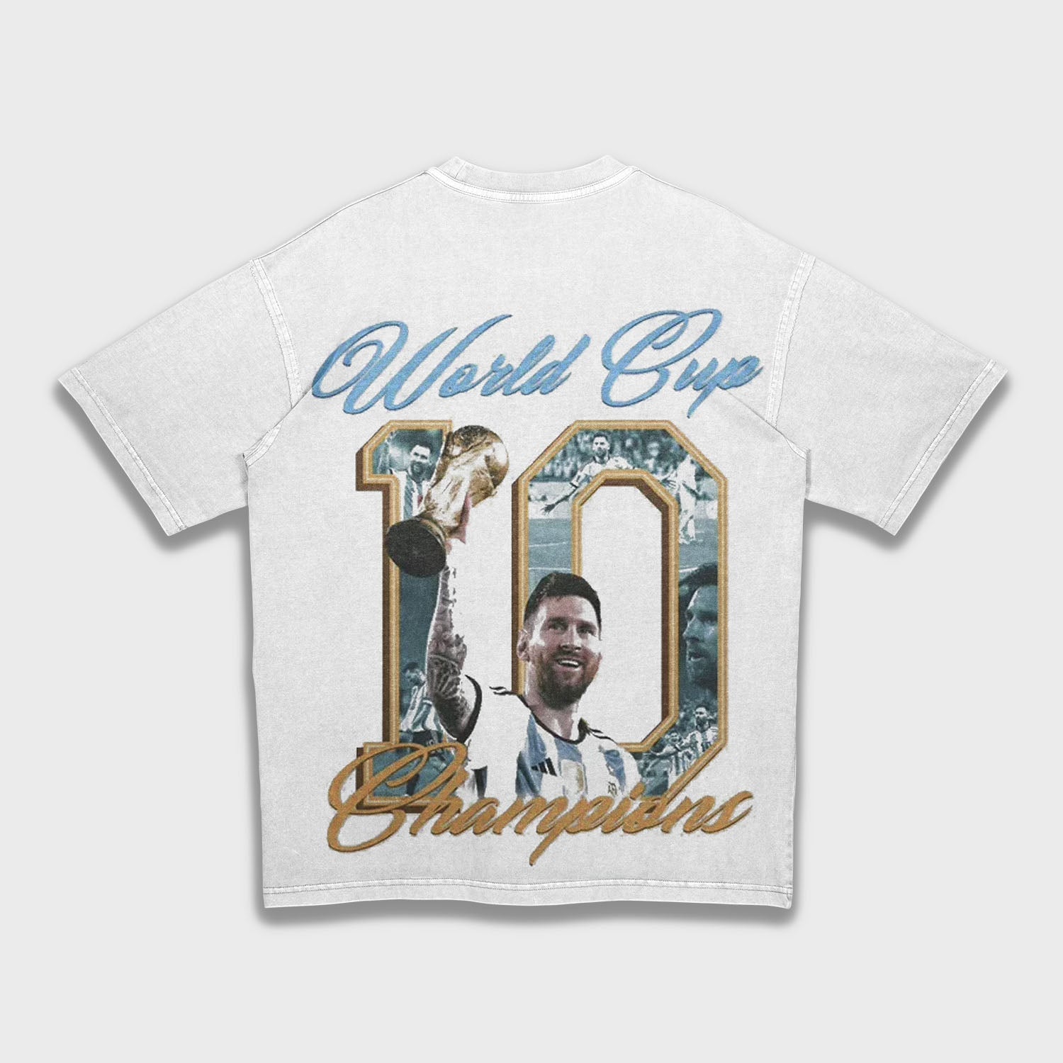 Lionel Messi - Loose Fit Heavyweight T-Shirt