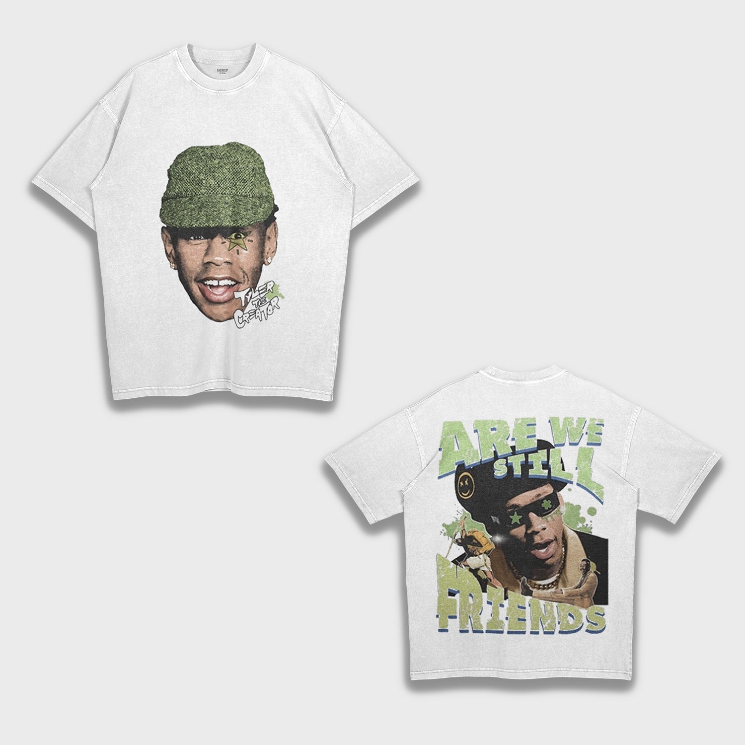 Tyler Taylor The Creator - Loose Fit Heavyweight T-Shirt