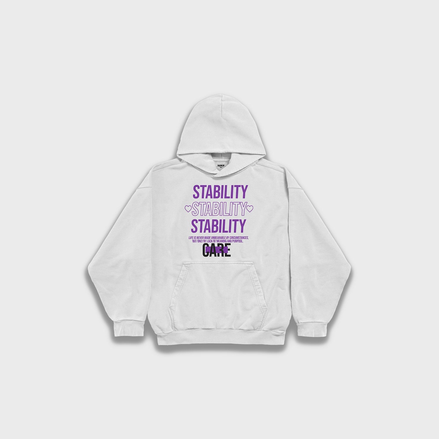 Stability - Loose Fit Heavyweight Hoodie