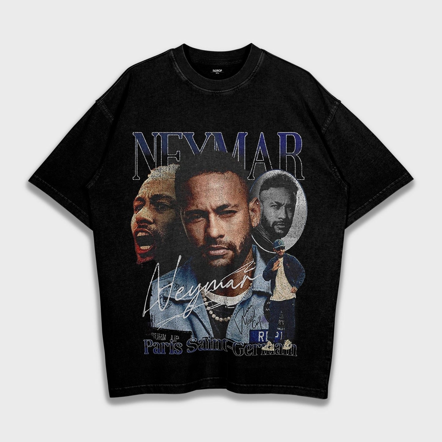 Neymar - Loose Fit Heavyweight T-Shirt