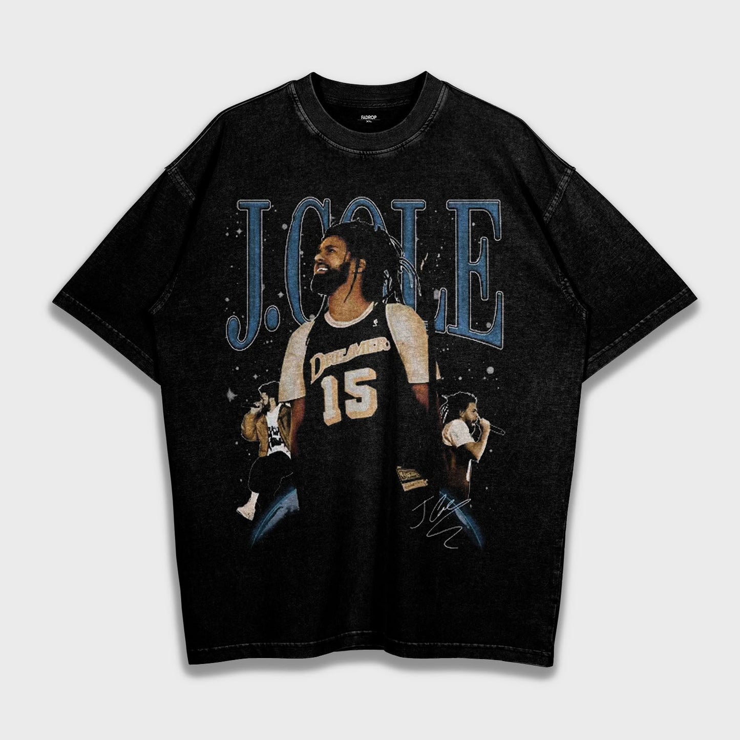 J. Cole - Loose Fit Heavyweight T-Shirt