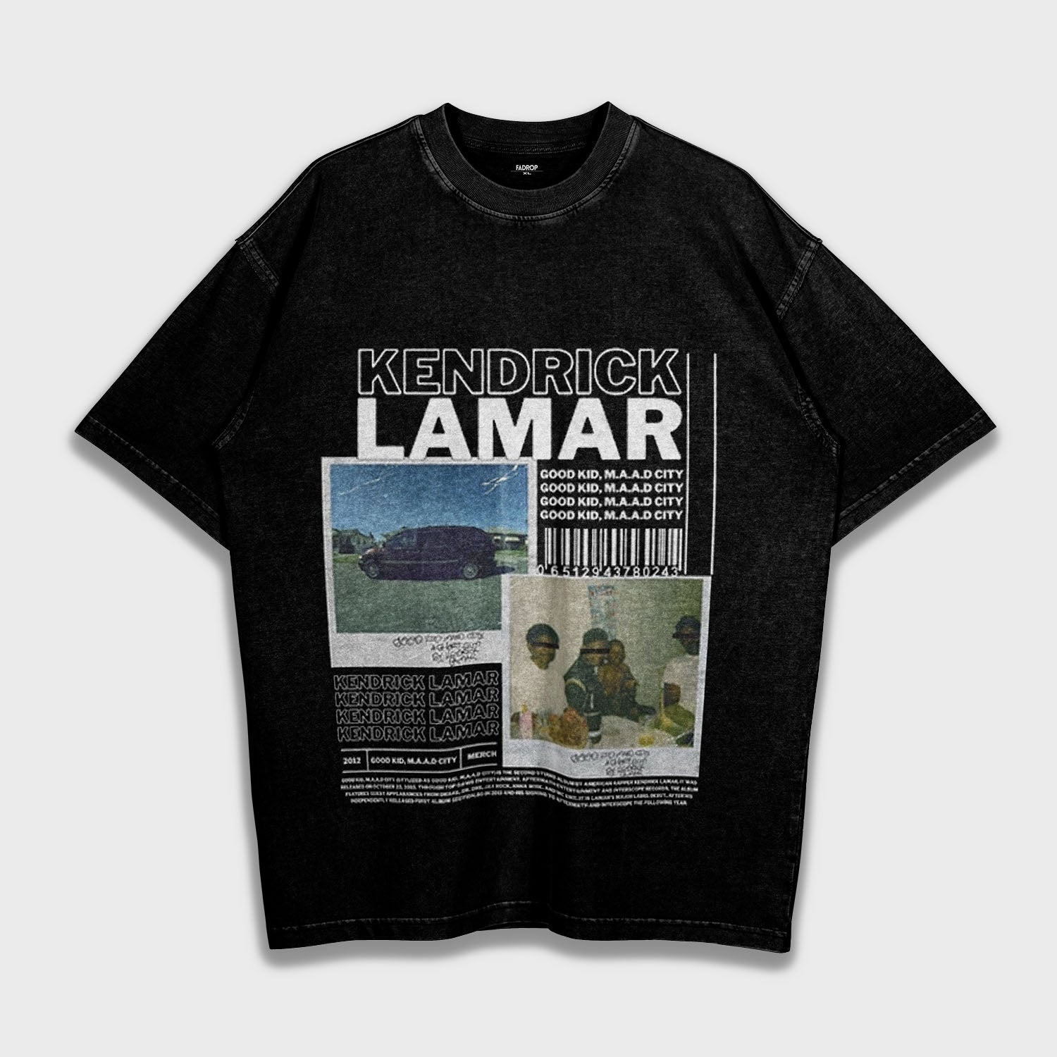Kendrick Lamar - Loose Fit Heavyweight T-Shirt