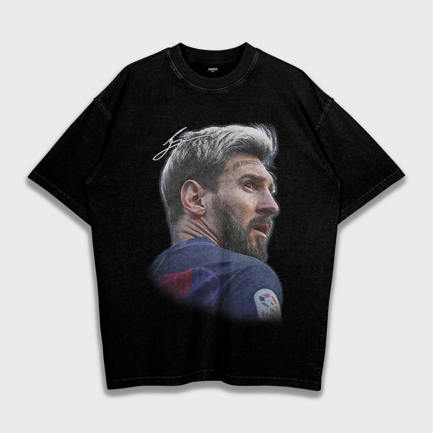 Lionel Messi - Loose Fit Heavyweight T-Shirt