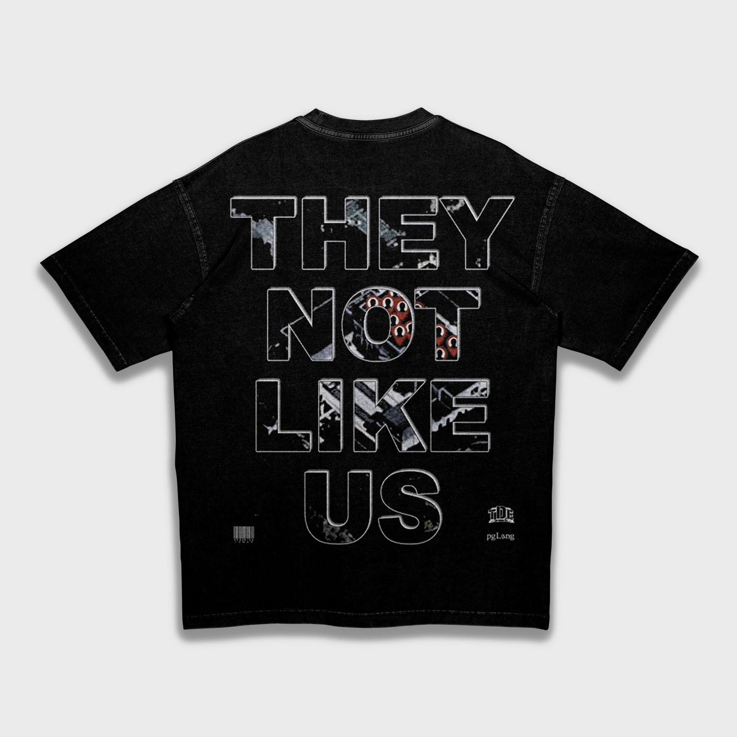 Kendrick Lamar NOT LIKE US - Loose Fit Heavyweight T-Shirt