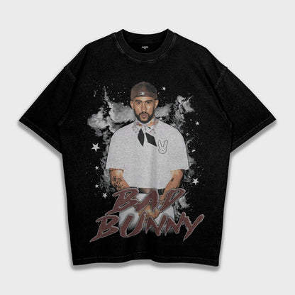 Bad Bunny - Loose Fit Heavyweight T-Shirt