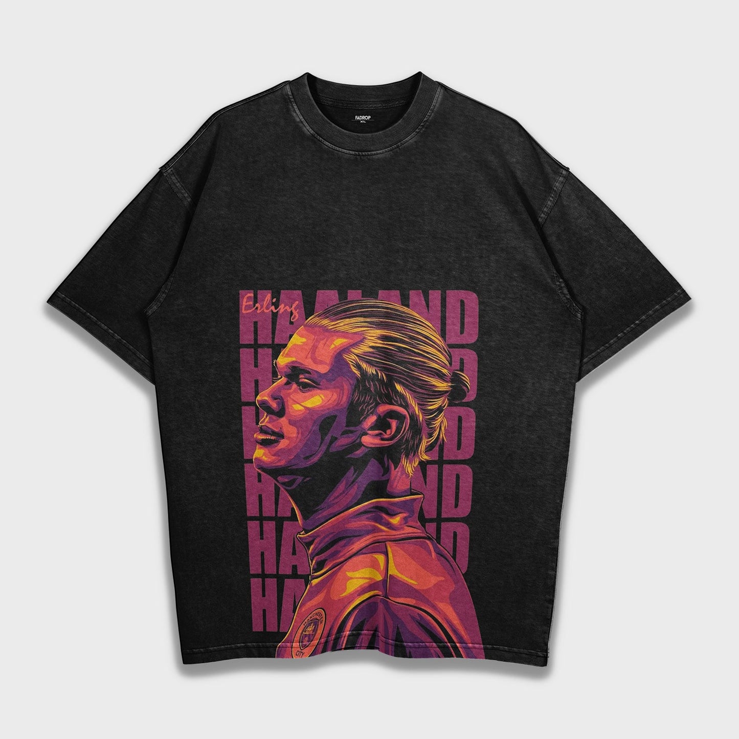 Erling Haaland - Loose Fit Heavyweight T-Shirt